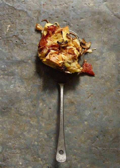 bacon-onion-and-mushroom-strata-recipe-tara-teaspoon image