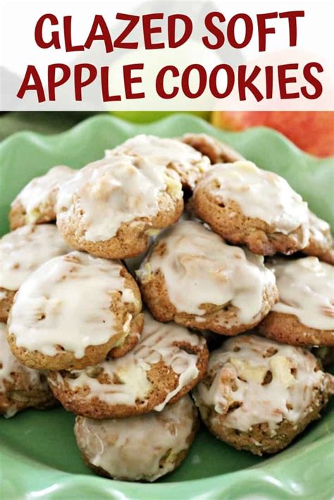 glazed-soft-apple-cookies-an-old-fashioned-apple image