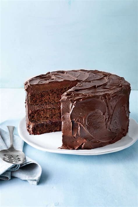 chocolate-mayonnaise-cake-recipe-southern-living image