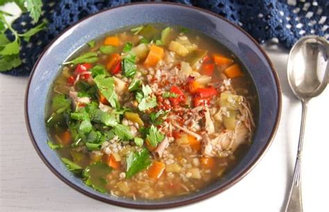 buckwheat-soup-with-leftover-chicken-or-turkey image