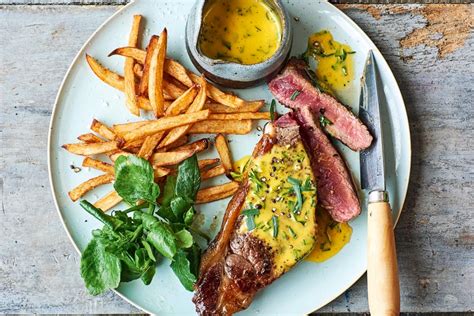 steak-with-barnaise-sauce-frites-fodmap-everyday image