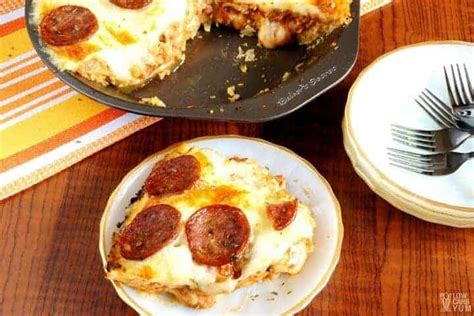 low-carb-pizza-in-a-deep-dish-pan-for-meat-lovers image