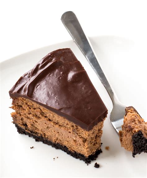 the-best-triple-chocolate-cheesecake-chef-savvy image