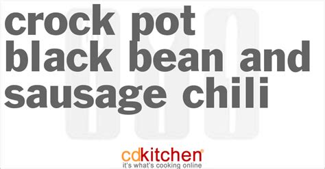 crock-pot-black-bean-and-sausage-chili image