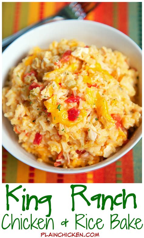 king-ranch-chicken-and-rice-bake-plain-chicken image