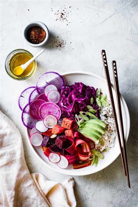 vegan-poke-bowls-with-marinated-beets-the-bojon-gourmet image