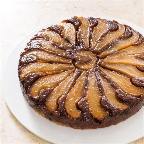 pear-walnut-upside-down-cake-americas-test image