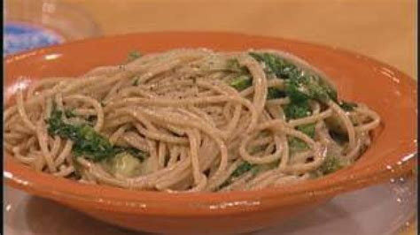 caesar-spaghetti-recipe-rachael-ray-show image