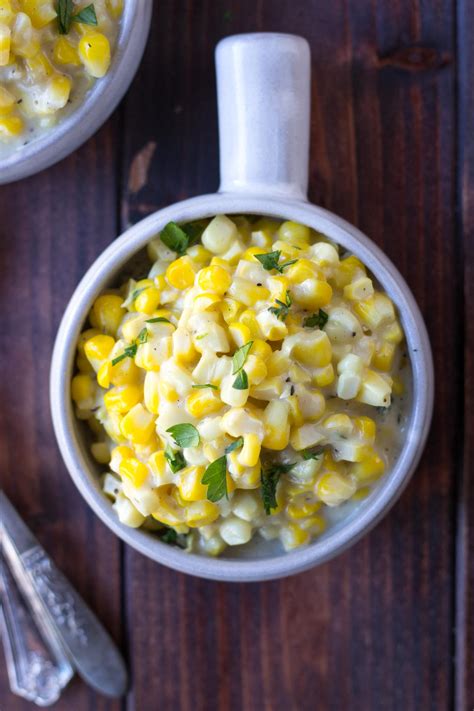 skillet-creamed-corn-fork-in-the-kitchen image