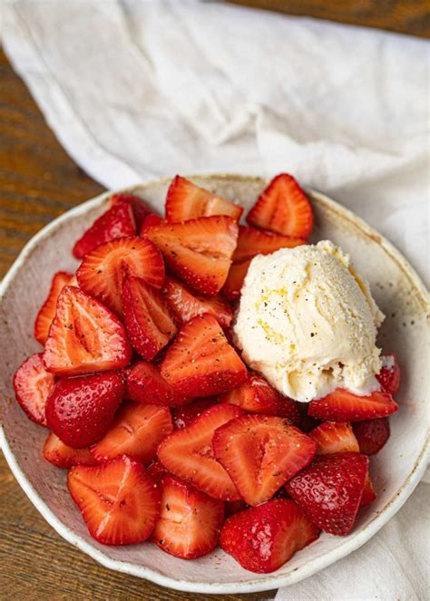 easy-sweet-balsamic-strawberries-cooking image