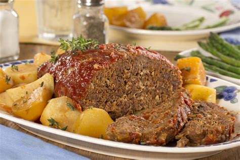 slow-cooked-meat-loaf-and-potatoes-mrfoodcom image