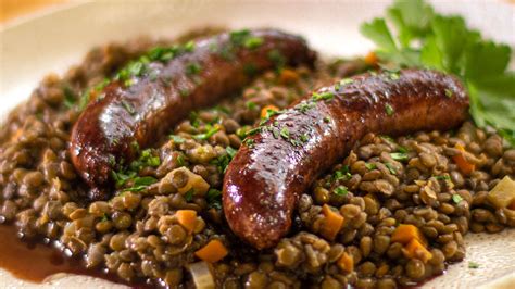 braised-italian-sausages-with-french-lentils-recipe30 image