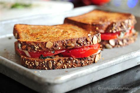 mozzarella-basil-tomato-sandwich-recipe-she-wears image