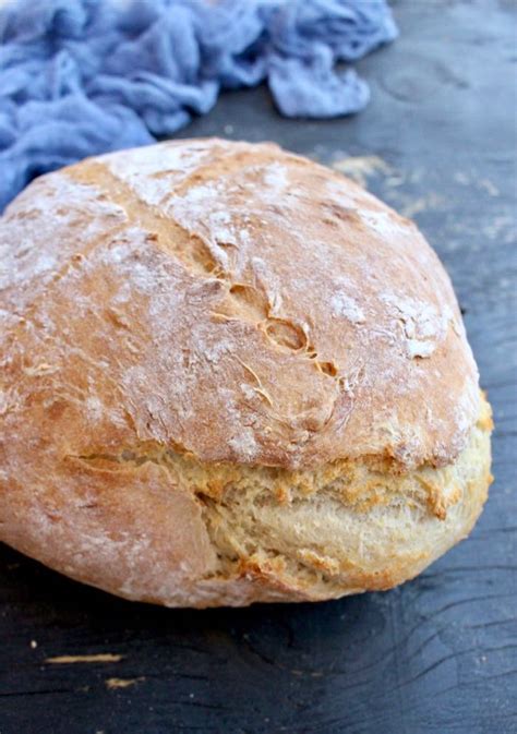 easy-crusty-vegan-bread-recipe-veggie-society image