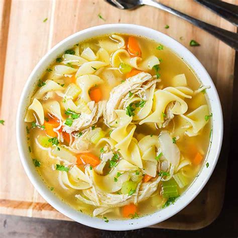 20-minute-homemade-chicken-noodle-soup-recipe-and-video image