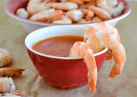 boiled-shrimp-and-spicy-garlic-dipping-sauce-flour image