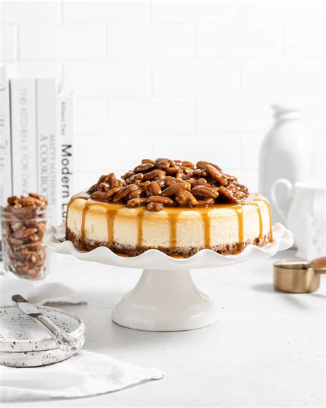 caramel-pecan-cheesecake-food-duchess image