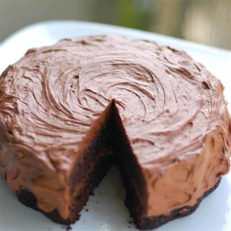 double-chocolate-cake-with-buttercream-frosting image
