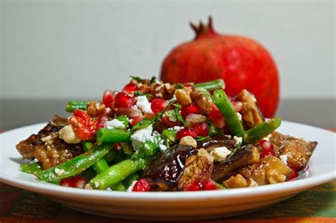 roasted-eggplant-red-pepper-and-green-bean image