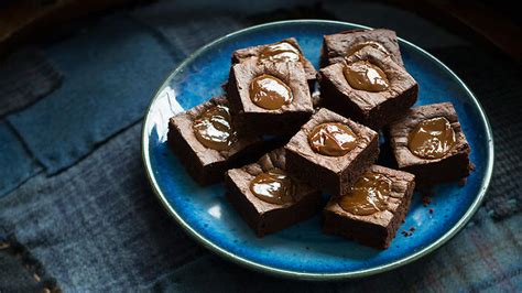 dulce-de-leche-brownies-recipe-sbs-food image