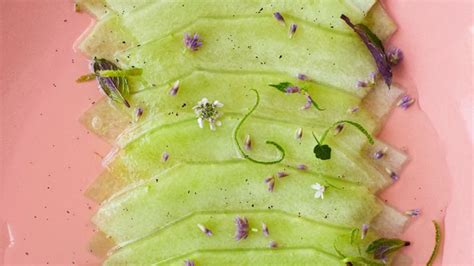 melon-carpaccio-with-lime-recipe-bon-apptit image