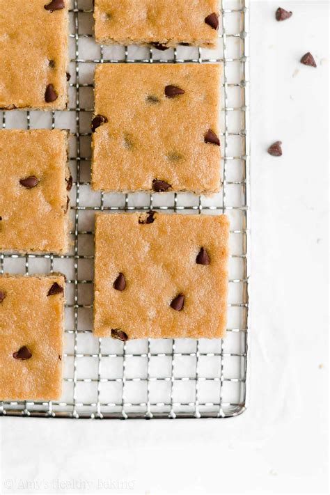healthy-one-bowl-flourless-chocolate-chip-blondies image