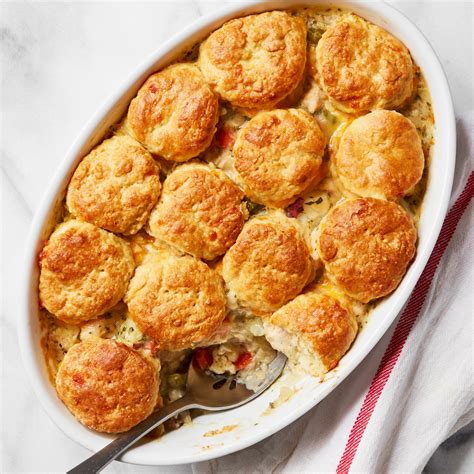 chicken-pot-pie-with-biscuit-crust-recipe-epicurious image