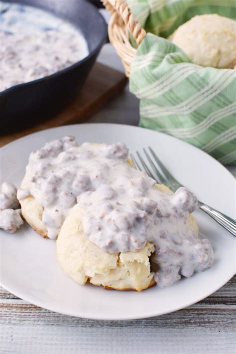 the-best-homemade-biscuits-and-gravy-recipe-with image
