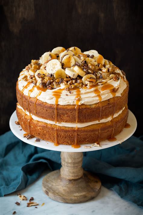 banana-cake-with-salted-caramel-frosting-cooking-classy image