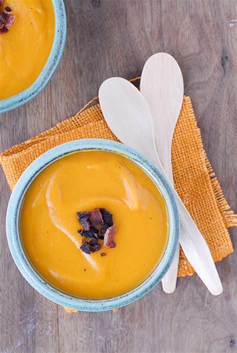 roasted-sweet-potato-chipotle-soup-with-bacon-bits image