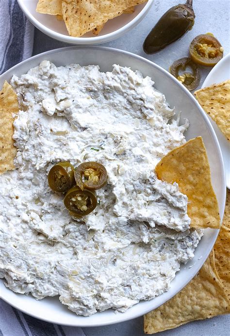 spicy-artichoke-dip-made-with-jalapeos-kathryns image