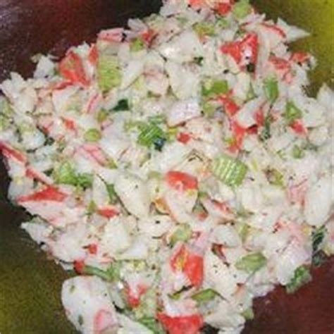 imitation-crab-salad-recipe-keeprecipes image