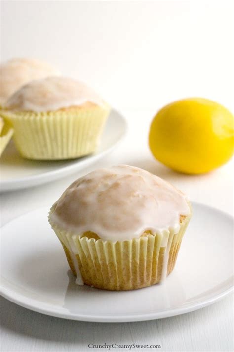 glazed-lemon-muffins-recipe-crunchy-creamy-sweet image