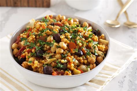 one-pot-sicilian-couscous-recipe-vegan-plant-based image