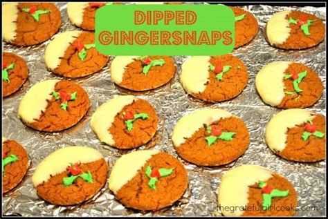 dipped-gingersnaps-molasses-cookies-the-grateful image