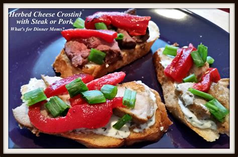 herbed-cheese-crostini-with-steak-or-pork-whats-for image