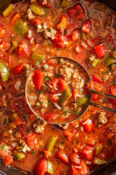 stuffed-pepper-soup-damn-delicious image