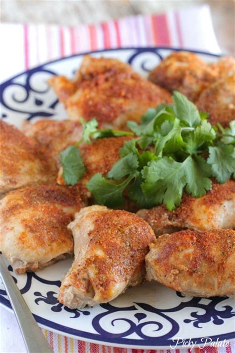 southwest-buttermilk-baked-chicken-thighs-picky-palate image