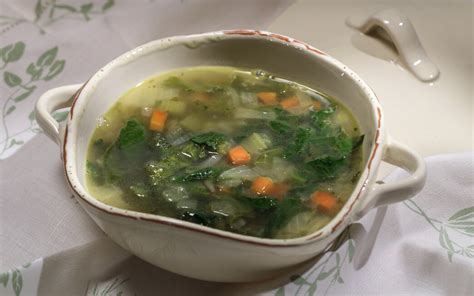 pot-herb-soup-mustard-greens-spinach-arugula image
