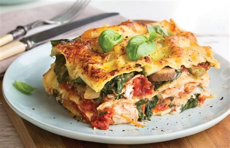 chicken-and-mushroom-lasagne-healthy-food-guide image