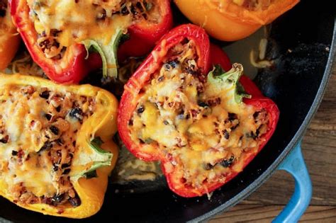 the-dude-diet-southwestern-stuffed-peppers image