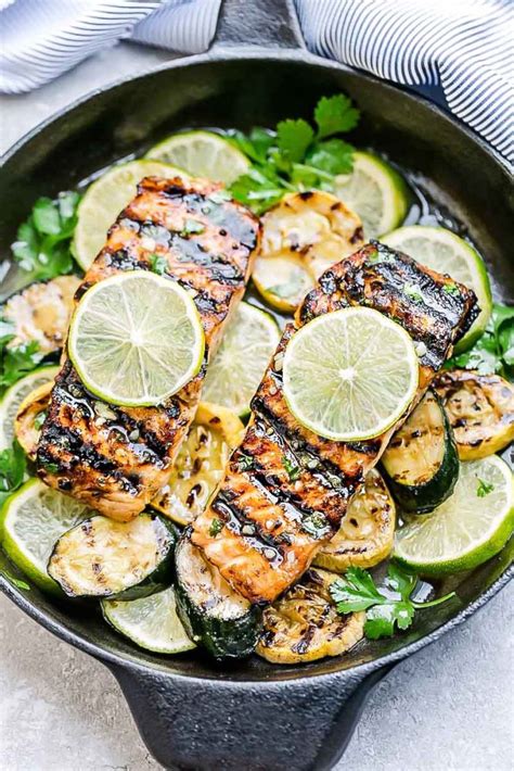 honey-lime-salmon-grilled-or-oven-roasted-life image