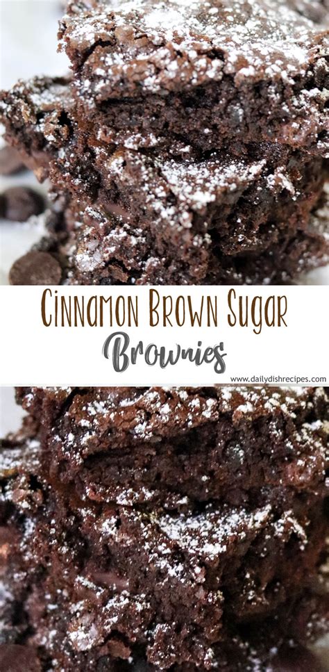 cinnamon-brown-sugar-brownies-daily-dish image