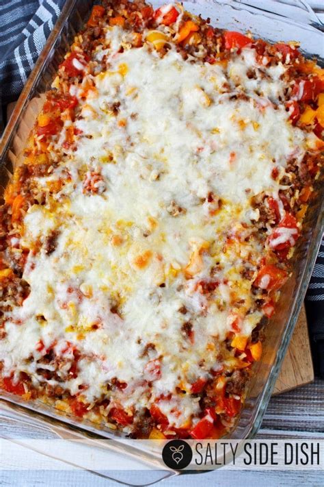 stuffed-bell-pepper-casserole-with-italian-sausage image