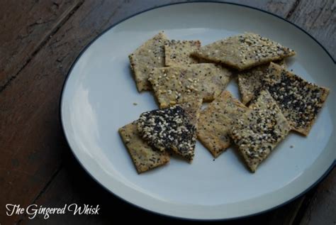 sourdough-crackers-recipe-with-everything-bagel-spice image