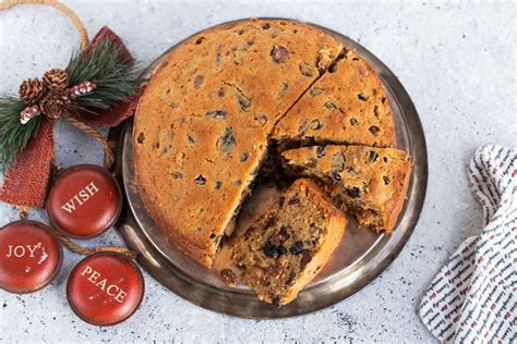caribbean-christmas-cake-with-rum-soaked-fruits image