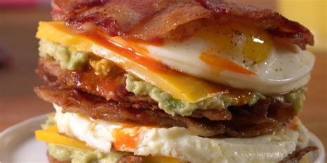best-bacon-weave-breakfast-sandwich-recipe-delish image