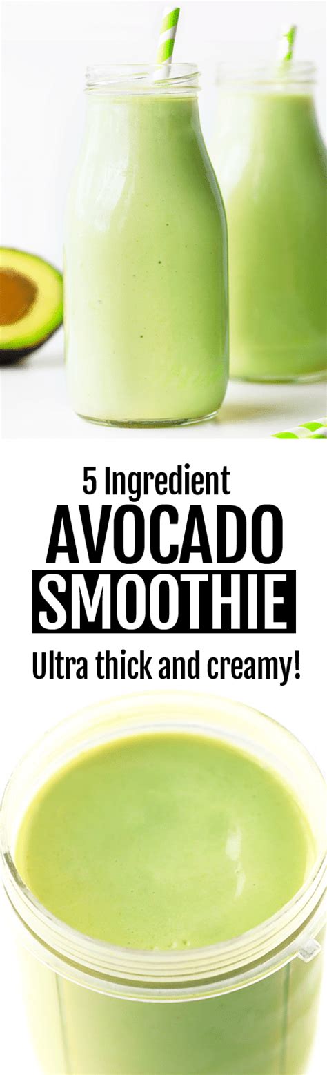 avocado-smoothie-just-5-ingredients-chocolate image