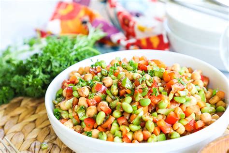 chickpea-and-edamame-salad-fresh-simple-home image