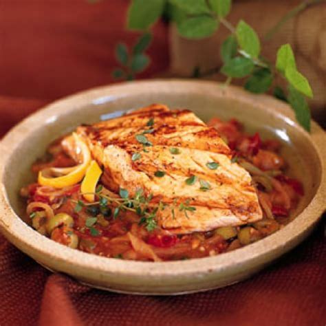 grilled-salmon-with-lemon-and-thyme-scented-salsa image